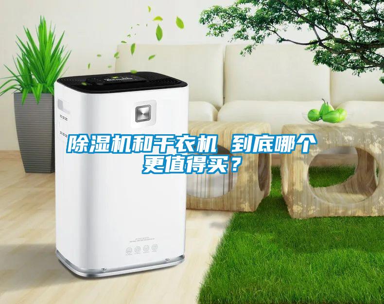 除濕機和干衣機 到底哪個更值得買？