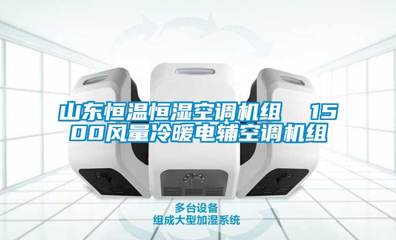 山東恒溫恒濕空調機組  1500風量冷暖電輔空調機組