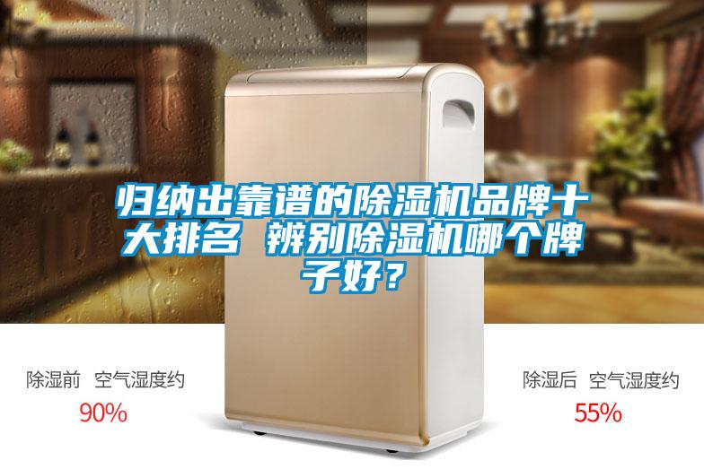 歸納出靠譜的除濕機品牌十大排名 辨別除濕機哪個牌子好？